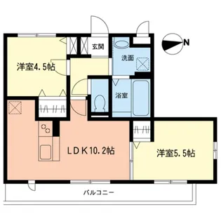 コンフォートガーデン【3階】の間取り