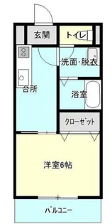 エスポワール壱番館【5階】の間取り