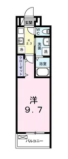 エコー【2階】の間取り