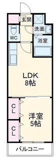 LUCRAS【2階】の間取り