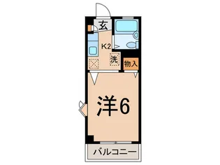 ハイツ桐原【2階】の間取り