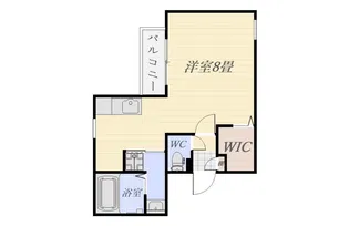 Cafe La Casa【2階】の間取り
