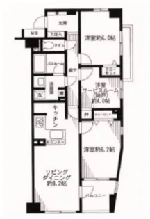 クリオ早稲田壱番館【5階】の間取り