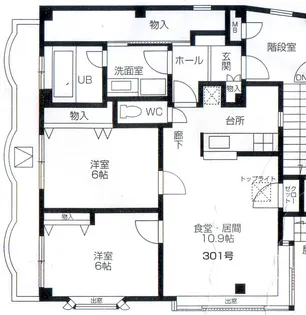 東京都武蔵野市吉祥寺本町1【マンション】の間取り