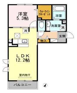セントラルタウンコート A棟【1階】の間取り