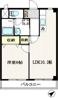 T1ハイム・アルバーニ【2階】の間取り