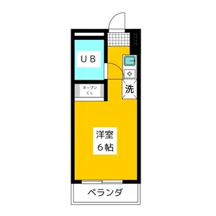 スズキマンション【2階】の間取り
