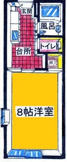 ジュネス小澤【2階】の間取り