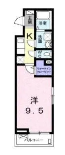 愛知県名古屋市南区芝町【アパート】の間取り