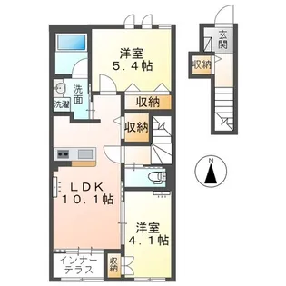 Morusberg(モルスベルク)【2階】の間取り
