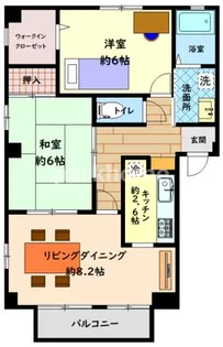 フォブール泉川【3階】の間取り