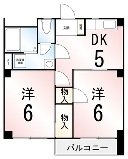 ランド・22ハイツ舞【3階】の間取り