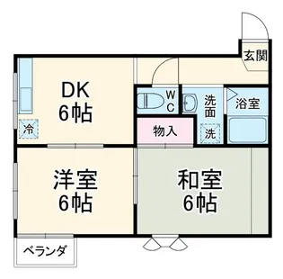 エスポワール木村【2階】の間取り