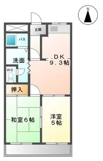 セーラズA【2階】の間取り