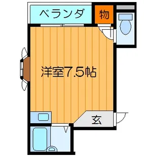 アルコバレーノ【3階】の間取り
