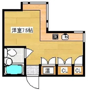 グリーンハイム【1階】の間取り