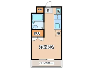 山口第2メタルメゾン【2階】の間取り