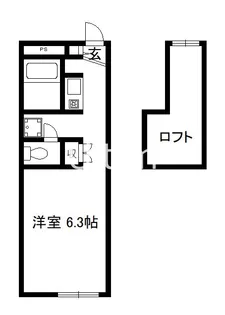 カステーロ【1階】の間取り