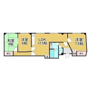 高崎ビル【3階】の間取り