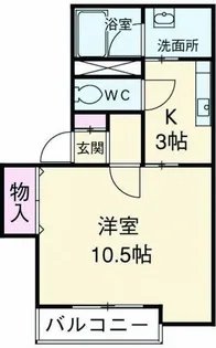 エルフ【2階】の間取り