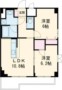 L Foria瑞江【5階】の間取り