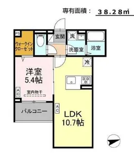 セレスティア祖師谷【3階】の間取り