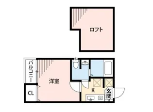 コンフォートベネフィス別府3【2階】の間取り