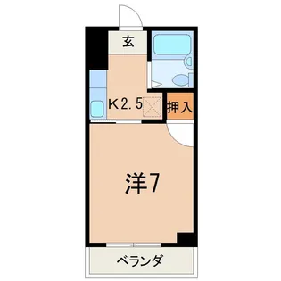 ミナミコーポ【2階】の間取り