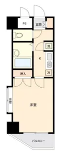 共立リライアンス八王子II【1階】の間取り