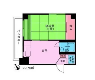 岡田ビル【5階】の間取り