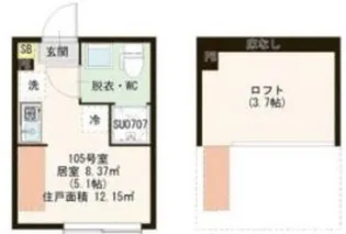 MoonStar TOKIWADAI【1階】の間取り