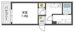 ヴィレッタ武庫之荘【3階】の間取り