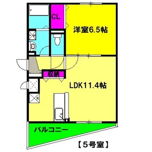 ライフアドバンス【4階】の間取り