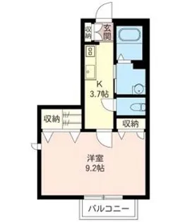 ルアル【2階】の間取り