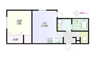 エスタジオ荻窪【2階】の間取り