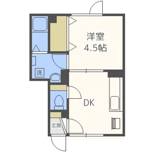 ルーバン917【2階】の間取り