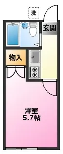 シェモア日吉【2階】の間取り