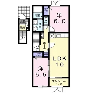 T&A南II【2階】の間取り