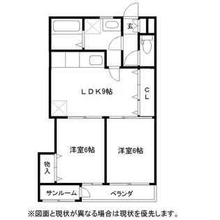 アメニクス【1階】の間取り