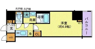 ZOOM川崎Second【11階】の間取り