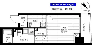 ステージファースト駒沢【6階】の間取り