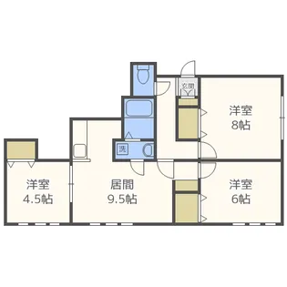 グランドガーデン【3階】の間取り