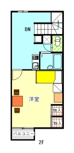 1Kの間取り画像