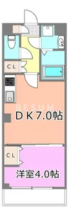 千葉県千葉市稲毛区稲毛東4【マンション】の間取り