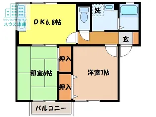 フォーレスト久山 B棟【1階】の間取り