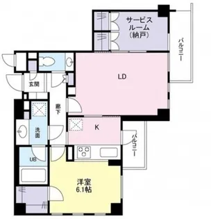 ドゥーエ千石【3階】の間取り