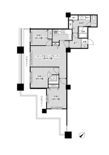 3LDKの間取り画像