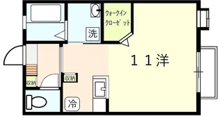 1Rの間取り画像