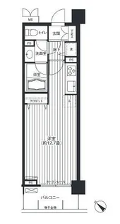 カナーリス月島【6階】の間取り