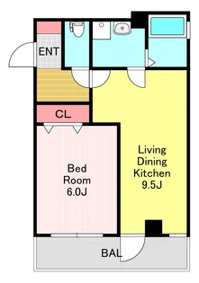サンセット90【4階】の間取り